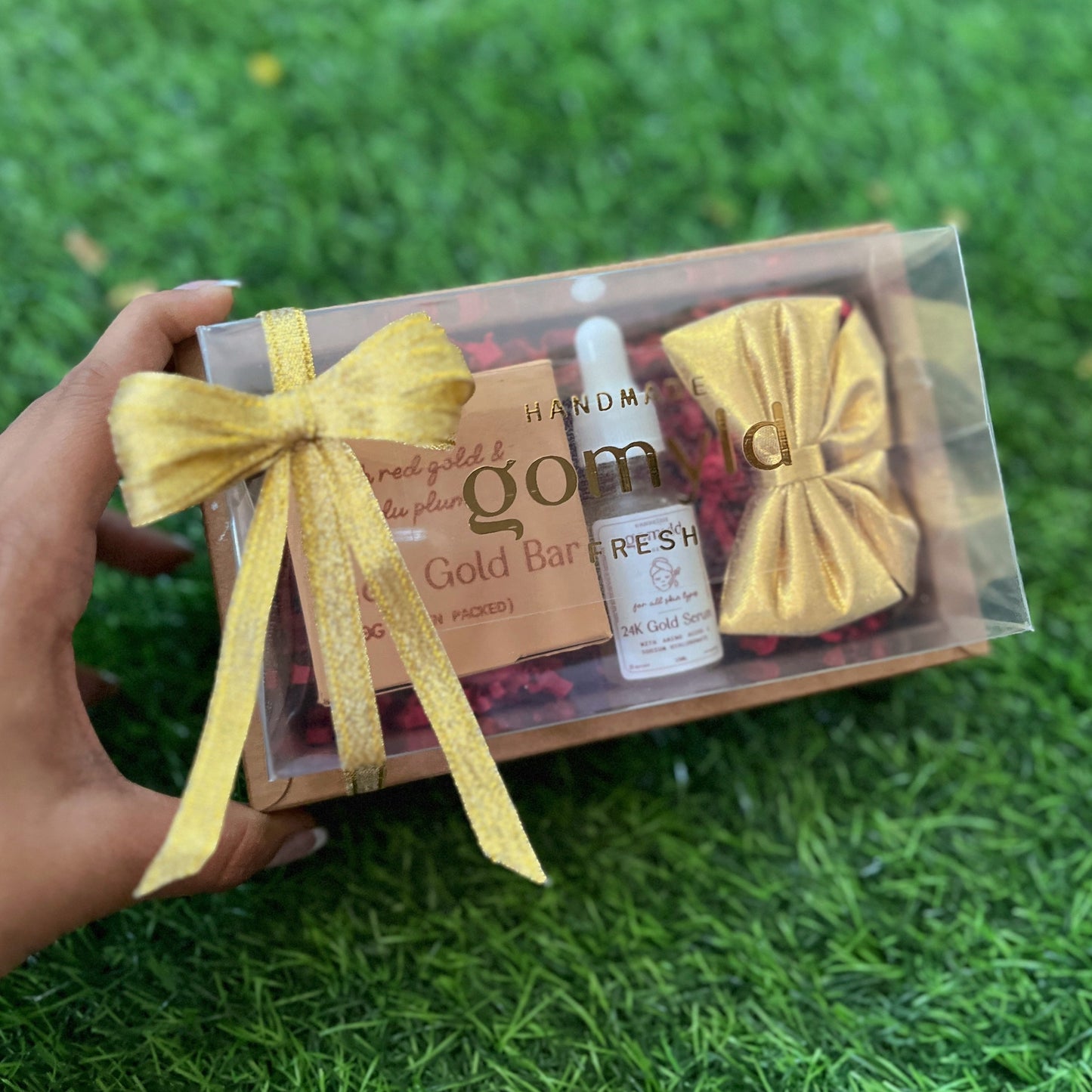 Golden Treasure Hamper Box