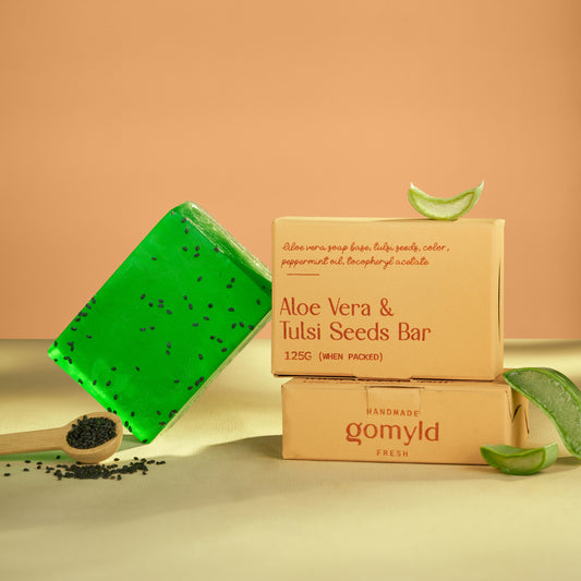 Aloe Vera & Tulsi Seeds Bar