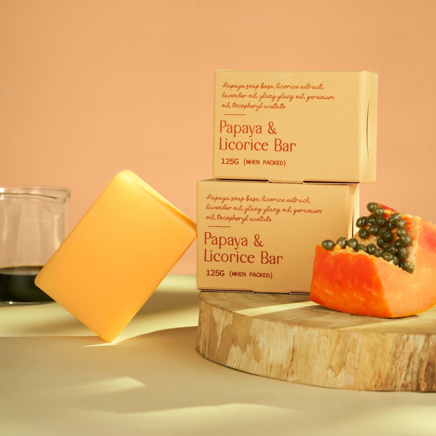 Papaya & Licorice Bar