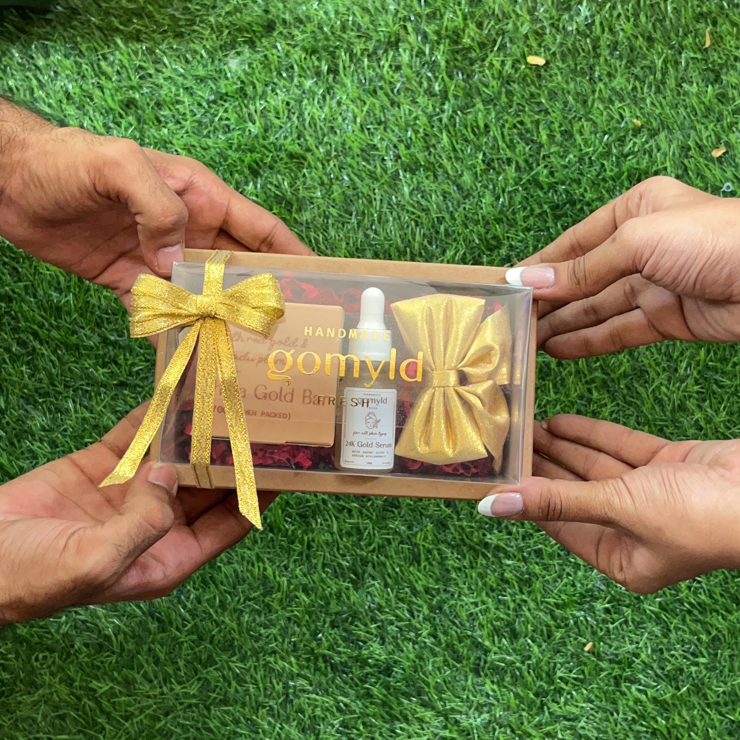 Golden Treasure Hamper Box