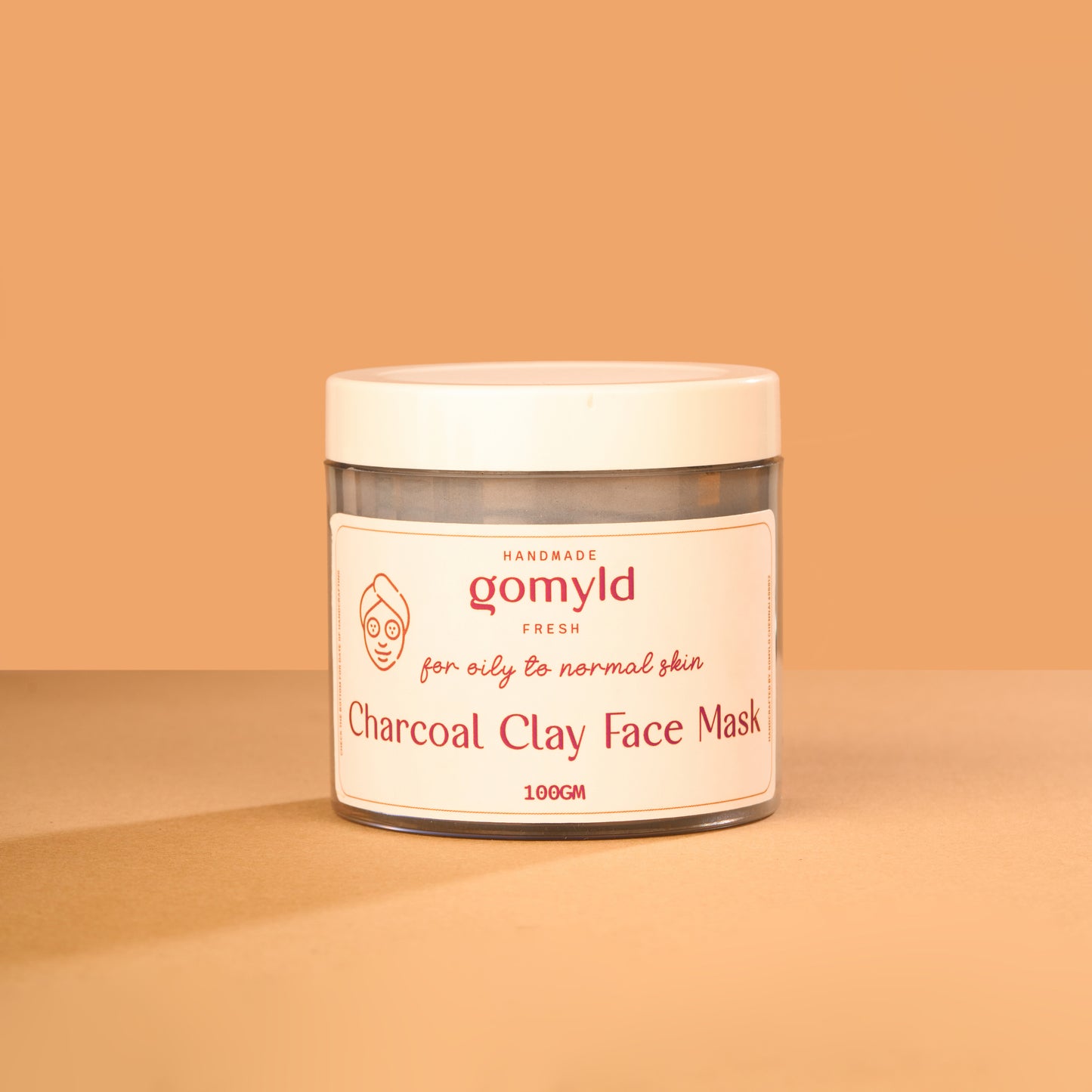 Charcoal Clay Face Mask (100G)