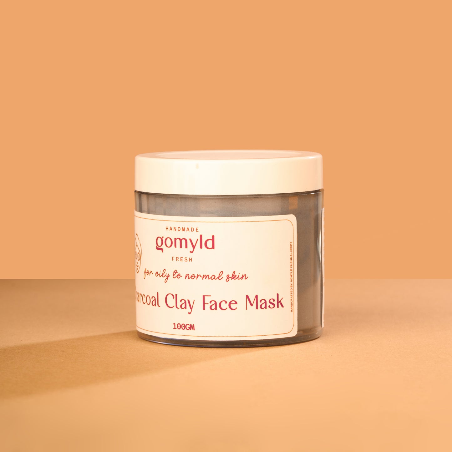 Charcoal Clay Face Mask (100G)